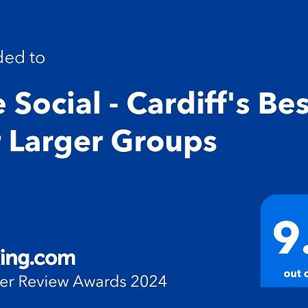 The Social - Cardiff'S Best For Larger Groups Exterior foto